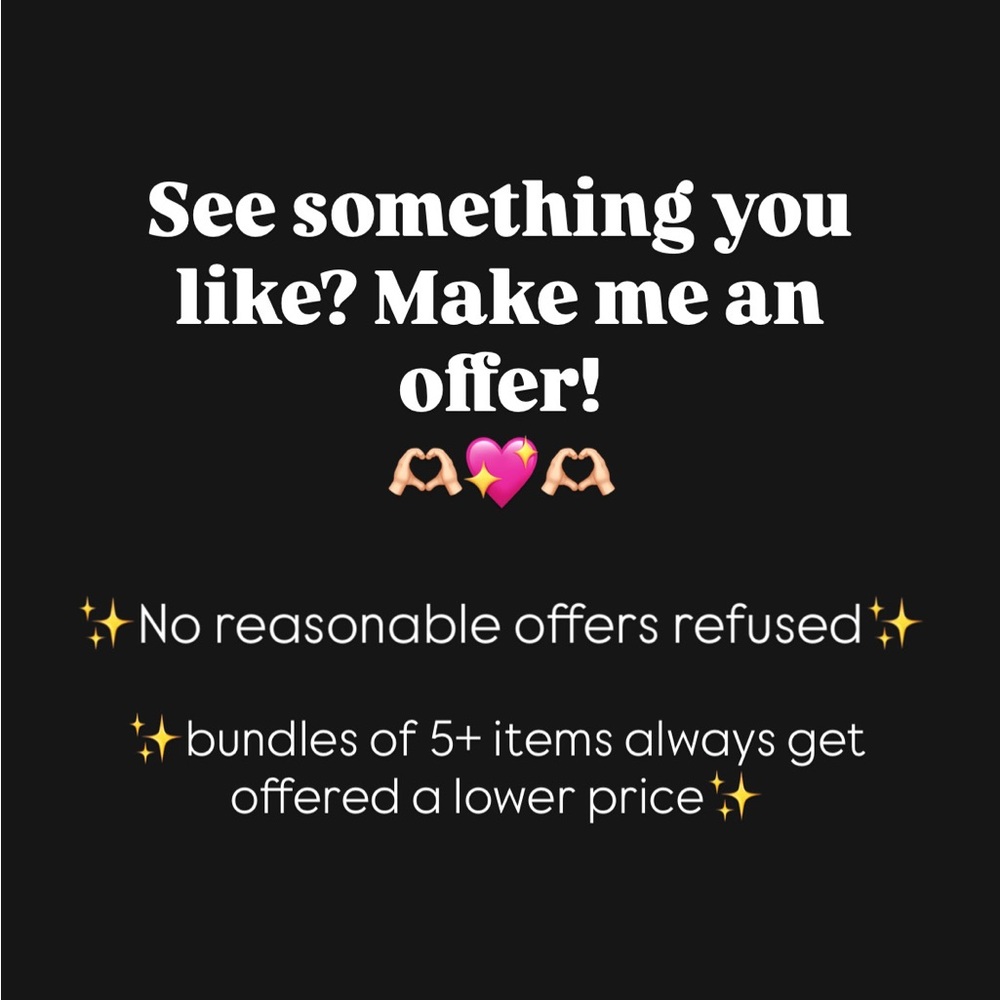 ✨MAKE AN OFFER✨